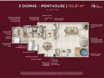 Planta penthouse