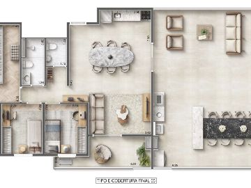 Penthouse 156m�