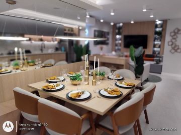 Sala de jantar decorado